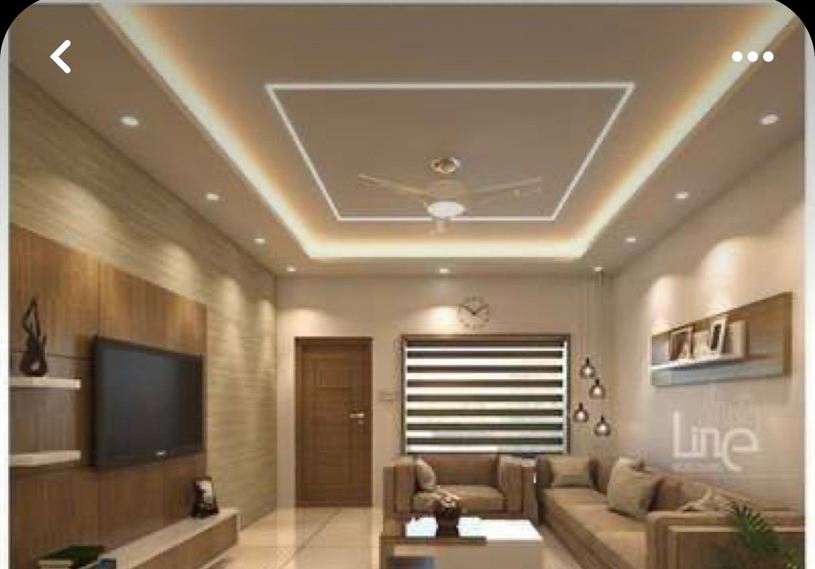 Gypsum false ceiling design